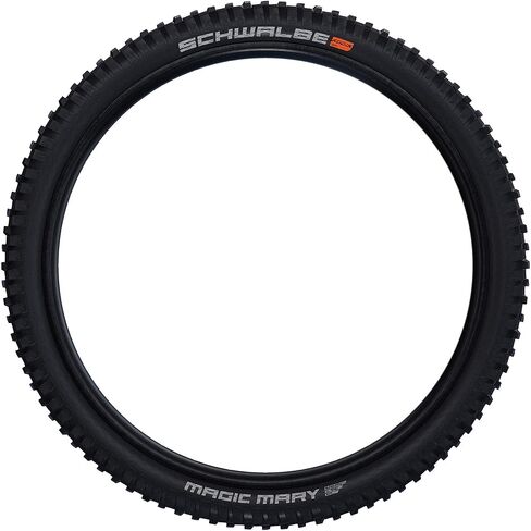 SCHWALBE - Magic Mary Downhill and Enduro Tubeless Folding Bike Tire | 29 x 2.35 | Evolution Line, Super Gravity, Addix Soft | Black in Saudi Arabia