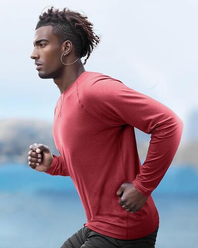 Men's Hiking Running Outdoor Tops - UPF 50+ Long Sleeve Rash Guard Swim Shirts, Sun Protection Quick Dry in Saudi Arabia