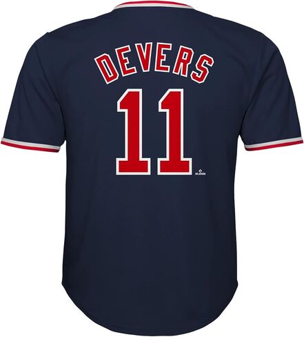 رافائيل ديفرز بوسطن ريد سوكس #11 MLB البيسبول للأطفال الشباب 4-18 فريق البحرية اللون شعار لاعب البيسبول الأزياء جيرسي in Saudi Arabia
