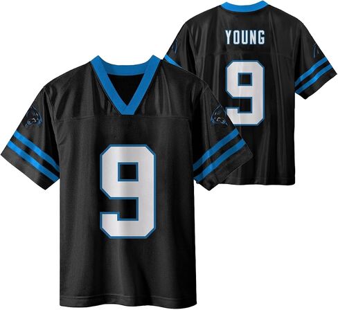 Bryce Young Carolina Panthers Black #9 NFL Infant Toddler Name and Number Team Color Home Player Jersey in Saudi Arabia