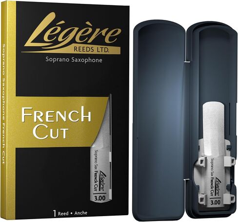 Légère Reeds - قصب سوبرانو ساكسفون، قطع فرنسي، قوة 4.00 (SSF4.00) - قصب النفخ الخشبي الصناعي الفاخر in Kuwait
