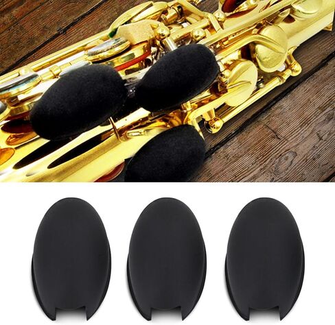 3Pcs/Set Saxophone Thumb Rest, Saxophone Palm Key Pads Cushions for Alto Tenor Sax Wind Instruments in Saudi Arabia