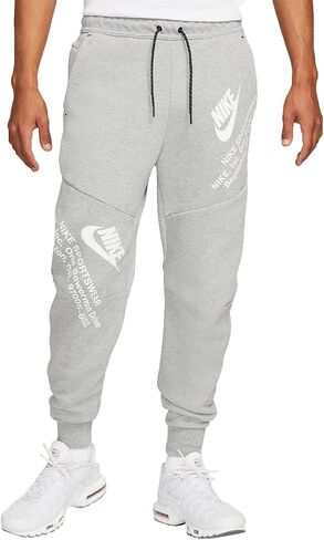 Nike Sportswear Tech Fleece Mens Joggers Size - 3X-Large Dark Grey Heather/White in Saudi Arabia