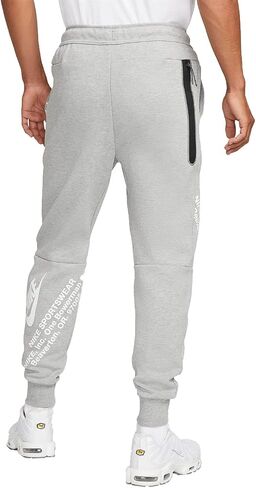 Nike Sportswear Tech Fleece Mens Joggers Size - 3X-Large Dark Grey Heather/White in Saudi Arabia