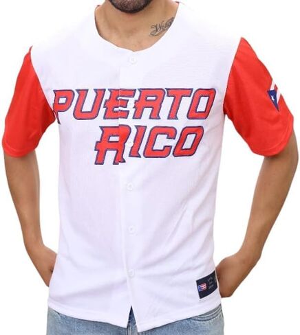 Puerto Rico #21 Clemente Classic Baseball Jersey White Embroidered Baseball Tee with Patches in Saudi Arabia