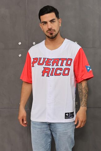 Puerto Rico #21 Clemente Classic Baseball Jersey White Embroidered Baseball Tee with Patches in Saudi Arabia
