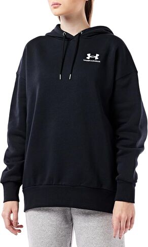سترة بقلنسوة Icon Fleece للسيدات كبيرة الحجم من Under Armour - دفء فائق النعومة in Saudi Arabia