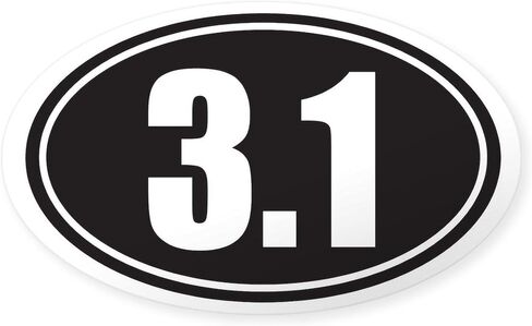CafePress 3.1 Black Oval Oval Car Bumper Sticker in Saudi Arabia