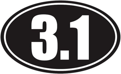 CafePress 3.1 Black Oval Oval Car Bumper Sticker in Saudi Arabia