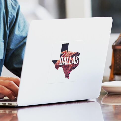 ملصق مربع CafePress Dallas Pegasus مقاس 3 × 3 ملصق ممتص للصدمات مربع للسيارة in Kuwait