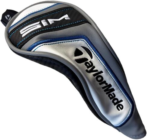 أغطية رأس TaylorMade Sim، أزرق/أسود (اختر حجم السائق/الممر/الإنقاذ) in Kuwait
