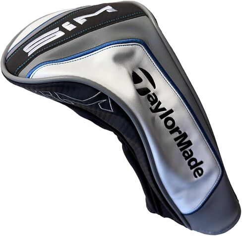 أغطية رأس TaylorMade Sim، أزرق/أسود (اختر حجم السائق/الممر/الإنقاذ) in Kuwait