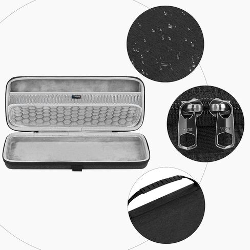GEEKRIA Audio Interface Carrying Case, Compatible with Yamaha SEQTRAK/Mobile Music Ideastation, EVA Hard Shell Portable Travel Bag (Dark Gray) in Saudi Arabia