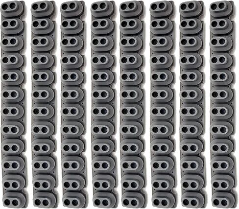 8PCS For Korg SP-170 SP-180 SP-280 LP-180,For Kross 88,For Krome 88 Key Contact Rubber Conductive Silicon Strip in Saudi Arabia