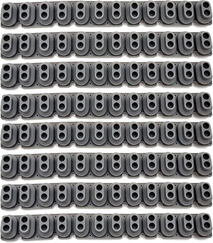 8PCS For Korg SP-170 SP-180 SP-280 LP-180,For Kross 88,For Krome 88 Key Contact Rubber Conductive Silicon Strip in Saudi Arabia