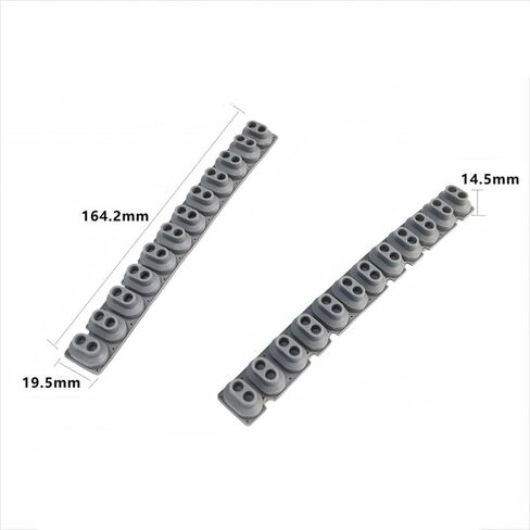 8PCS For Korg SP-170 SP-180 SP-280 LP-180,For Kross 88,For Krome 88 Key Contact Rubber Conductive Silicon Strip in Saudi Arabia