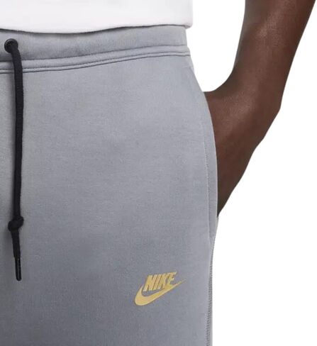 Nike Sportswear Tech Fleece Men's Joggers Size - X-Large Cool Grey/Metallic Gold in Saudi Arabia