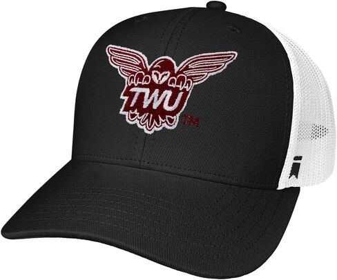 Campus Lab Official Collegiate Team Logo 1 Adjustable Snapback Trucker Hat - Unisex for Men and Women in Saudi Arabia