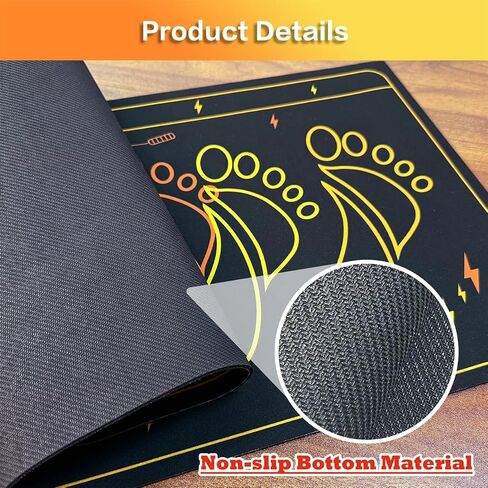 Exercise Mat Perfect for Squats, Leg and Ab Workouts, Squat guide mat, Squat Step Position, Squat Mat Knee Mat Lightweight and Portable for Men and Women in Saudi Arabia