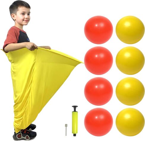 Giant Granny Pants Toss Game Set for Adults Giant Pants Outdoor Game Sets with 8 Bouncy Balls and 1 Pump Oversized Fun Outdoor Family Recreational Yard Tossing Games in Saudi Arabia