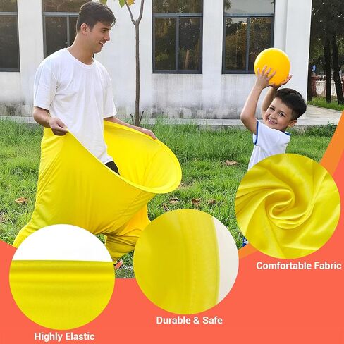 Giant Granny Pants Toss Game Set for Adults Giant Pants Outdoor Game Sets with 8 Bouncy Balls and 1 Pump Oversized Fun Outdoor Family Recreational Yard Tossing Games in Saudi Arabia