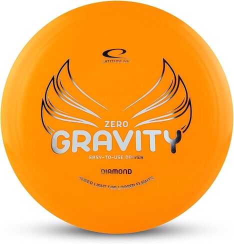 Latitude 64 Zero Gravity Diamond Disc Golf Fairway Driver | Easy to Throw Disc Golf Driver for Beginners | Lightweight, Floating Plastic | High Glide w/Understable Flight | 120-130g in Kuwait