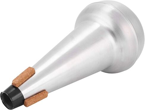 Drfeify Professional Tenor Trombone Mute Practice Silencer Musical Instrument Accessory for Quiet Practice - Durable Aluminum Alloy Construction - Mellow Sound in Kuwait