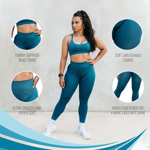 Contour Seamless Leggings, Sculpting Compression, High-Waisted Athletic Leggings for Women in Saudi Arabia