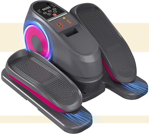 2025 جهاز بيضاوي الشكل جديد مكون من 16 مستوى للسرعة تحت المكتب، جهاز تمرين الساق البيضاوي الكهربائي الاحترافي كما يظهر على شاشة التلفزيون، اتجاه أمامي وعكس، هادئ ومجمع بالكامل، مفتاح طاقة أمان يدوي مطور in Kuwait