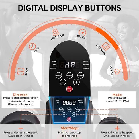 2025 جهاز بيضاوي الشكل جديد مكون من 16 مستوى للسرعة تحت المكتب، جهاز تمرين الساق البيضاوي الكهربائي الاحترافي كما يظهر على شاشة التلفزيون، اتجاه أمامي وعكس، هادئ ومجمع بالكامل، مفتاح طاقة أمان يدوي مطور in Kuwait