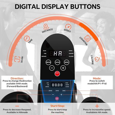 2025 جهاز بيضاوي الشكل جديد مكون من 16 مستوى للسرعة تحت المكتب، جهاز تمرين الساق البيضاوي الكهربائي الاحترافي كما يظهر على شاشة التلفزيون، اتجاه أمامي وعكس، هادئ ومجمع بالكامل، مفتاح طاقة أمان يدوي مطور in Kuwait