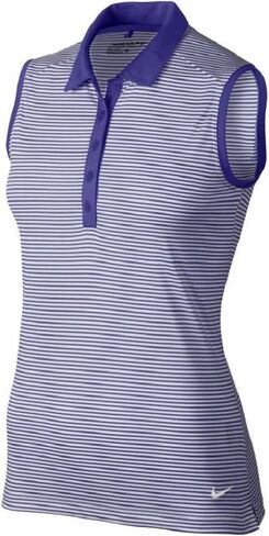 Nike Women's Golf Stripe Sleeveless Polo Size S in Saudi Arabia