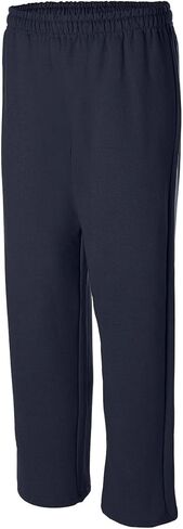 بنطال رياضي Gildan Activewear مزيج ثقيل الوزن مفتوح من الأسفل، 3XL، كحلي in Saudi Arabia