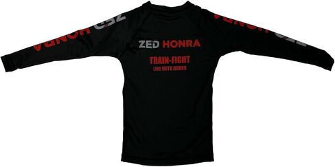 نموذج الشباب 1 "Rash Guard - قميص ضغط لتدريبات Jujitsu وBJJ وNo Gi وMMA | كم طويل | صغير in Kuwait