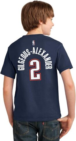 Outerstuff Shai Gilgeous-Alexander Oklahoma City Thunder #2 Youth Size Player Name & Number T-Shirt in Saudi Arabia