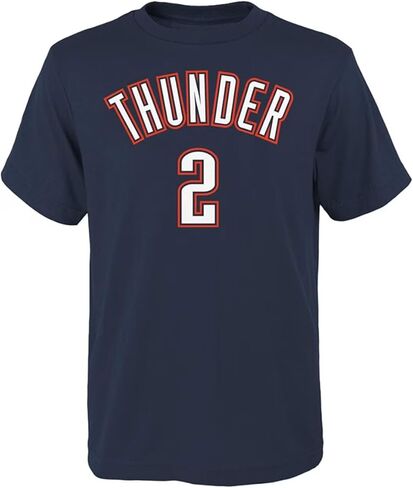 Outerstuff Shai Gilgeous-Alexander Oklahoma City Thunder #2 Youth Size Player Name & Number T-Shirt in Saudi Arabia