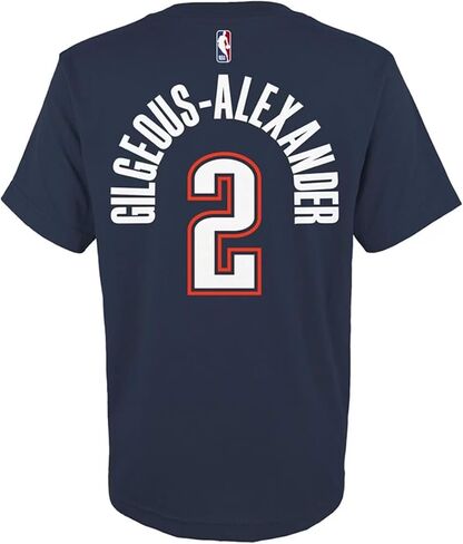 Outerstuff Shai Gilgeous-Alexander Oklahoma City Thunder #2 Youth Size Player Name & Number T-Shirt in Saudi Arabia