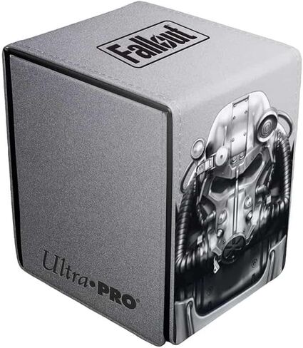 Ultra Pro Alcove Flip Deck Box Fallout Brother of Steel Trading بطاقة الألعاب حماية تخزين البضائع مجموعة صندوق سطح السفينة ملحقات منظم in Saudi Arabia