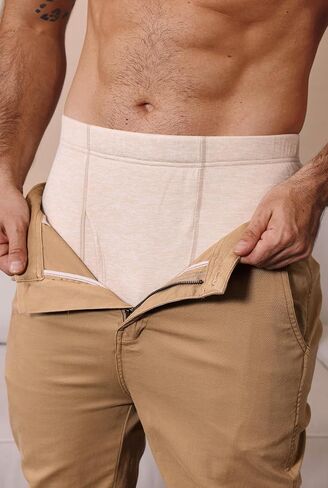 Herberton Men's Thermal Long Johns Extra Knee Layer Fleece Leggings Underwear Pant for Cold Weather (S-XXL) in Saudi Arabia