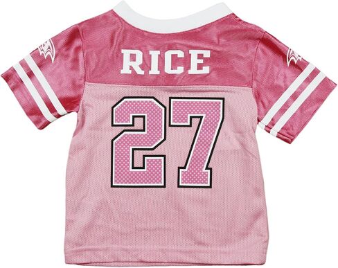 جيرسي بالتيمور رافينز NFL Ray Rice #27 وردي للفتيات الرضع in Saudi Arabia