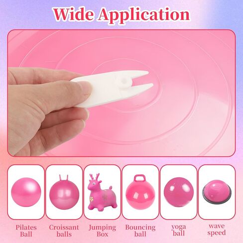 18 Pcs Exercise Ball Plug Replacement Parts, Yoga Ball Plug Replacement with Long & Short Plugs and Plug Puller Kit, Ball Plug Set for Fitness Exercise Ball Inflatable Bed Pool in Saudi Arabia