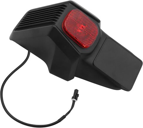 مجموعة الحاجز الخلفي للسكوتر مع الضوء الخلفي المتكامل المتوافق مع Ninebot من Segway ZT3 Pro Kickscooter، ZT3 Scooter Support Rear Mudguard Fender ملحق الملحقات الأصلية in Saudi Arabia
