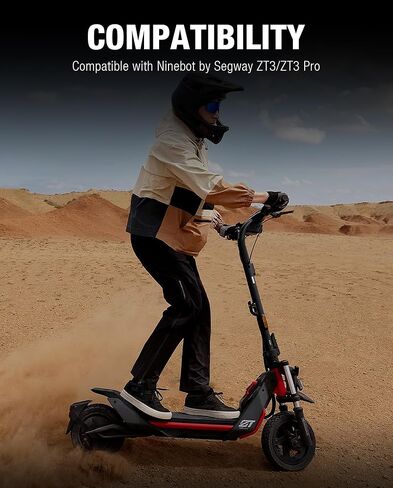 مجموعة الحاجز الخلفي للسكوتر مع الضوء الخلفي المتكامل المتوافق مع Ninebot من Segway ZT3 Pro Kickscooter، ZT3 Scooter Support Rear Mudguard Fender ملحق الملحقات الأصلية in Saudi Arabia
