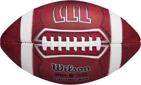 WILSON Omega Official College Football - Official Size, Brown in Saudi Arabia