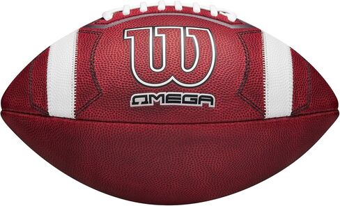 WILSON Omega Official College Football - Official Size, Brown in Saudi Arabia