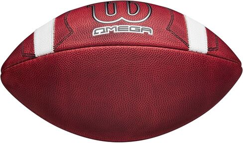 WILSON Omega Official College Football - Official Size, Brown in Saudi Arabia