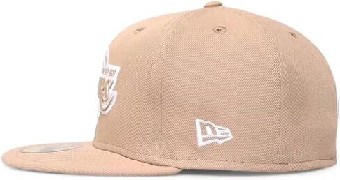 قبعة New Era LA Los Angeles Lakers 59FIFTY Tonal Camel White مناسبة in Saudi Arabia