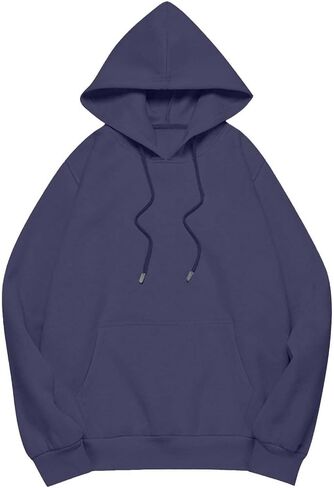 GOKKILRW Hoodies Women Plain Pullover Sweatshirts Oversized Long Sleeve Sweat Shirts Y2K Tops 2025 Fall Trendy Preppy Clothes in Saudi Arabia