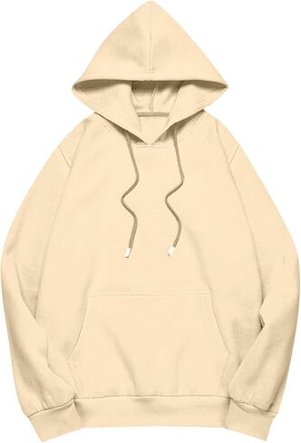 GOKKILRW Hoodies Women Plain Pullover Sweatshirts Oversized Long Sleeve Sweat Shirts Y2K Tops 2025 Fall Trendy Preppy Clothes in Saudi Arabia