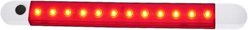 ضوء شريط LED بحري من سلسلة سيفلو 01 مع مفتاح - 12 فولت تيار مستمر، 4 وات، IP6، أبيض (4000-4500 ك)، حامل سطحي، طول 9.45 بوصة، غلاف الكمبيوتر الشخصي، مفتاح مدمج، قوارب، عربة سكن متنقلة، العربة، تحت الخزانة، ضمان لمدة 4 سنوات in Saudi Arabia